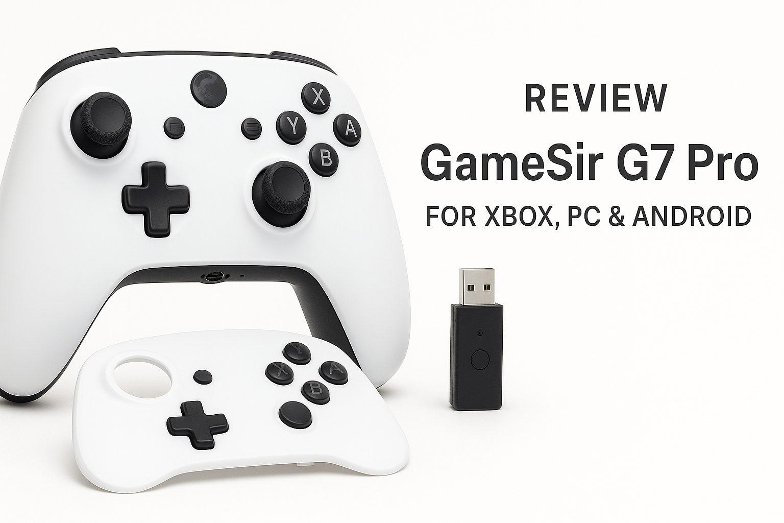 GameSir G7 Pro Wired Controller (White) Review: Esports-Focused Control for Xbox, PC & Android