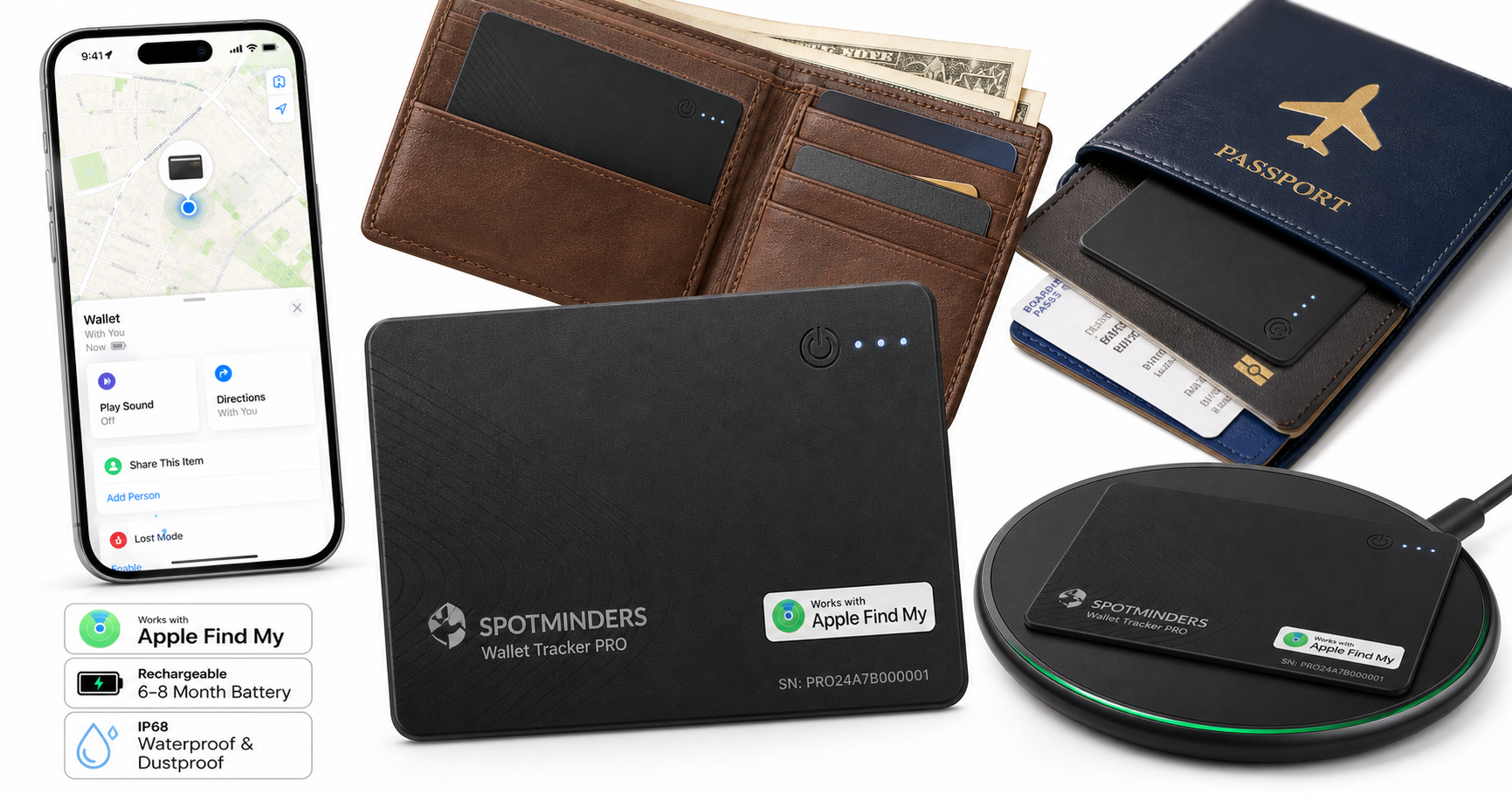 SPOTMINDERS Wallet Tracker PRO Review: A Slim, Apple Find My-Compatible Card for Everyday Carry and Travel